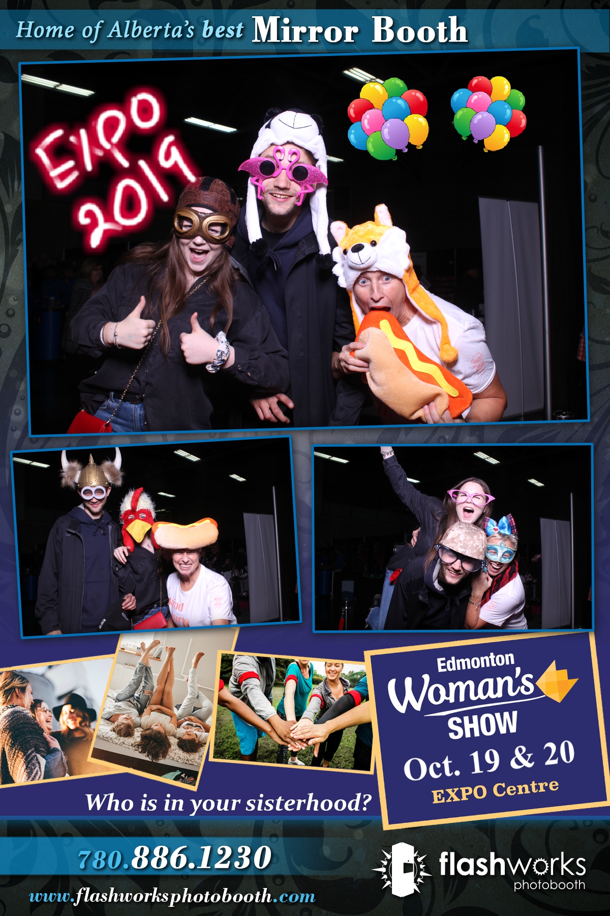 Fall Edmonton Woman's Show | View more photos from the event at gallery.flashworksphotobooth.com/u/FlashworksPhotoboothInc/Fall-Edmonton-Womans-Show-0
